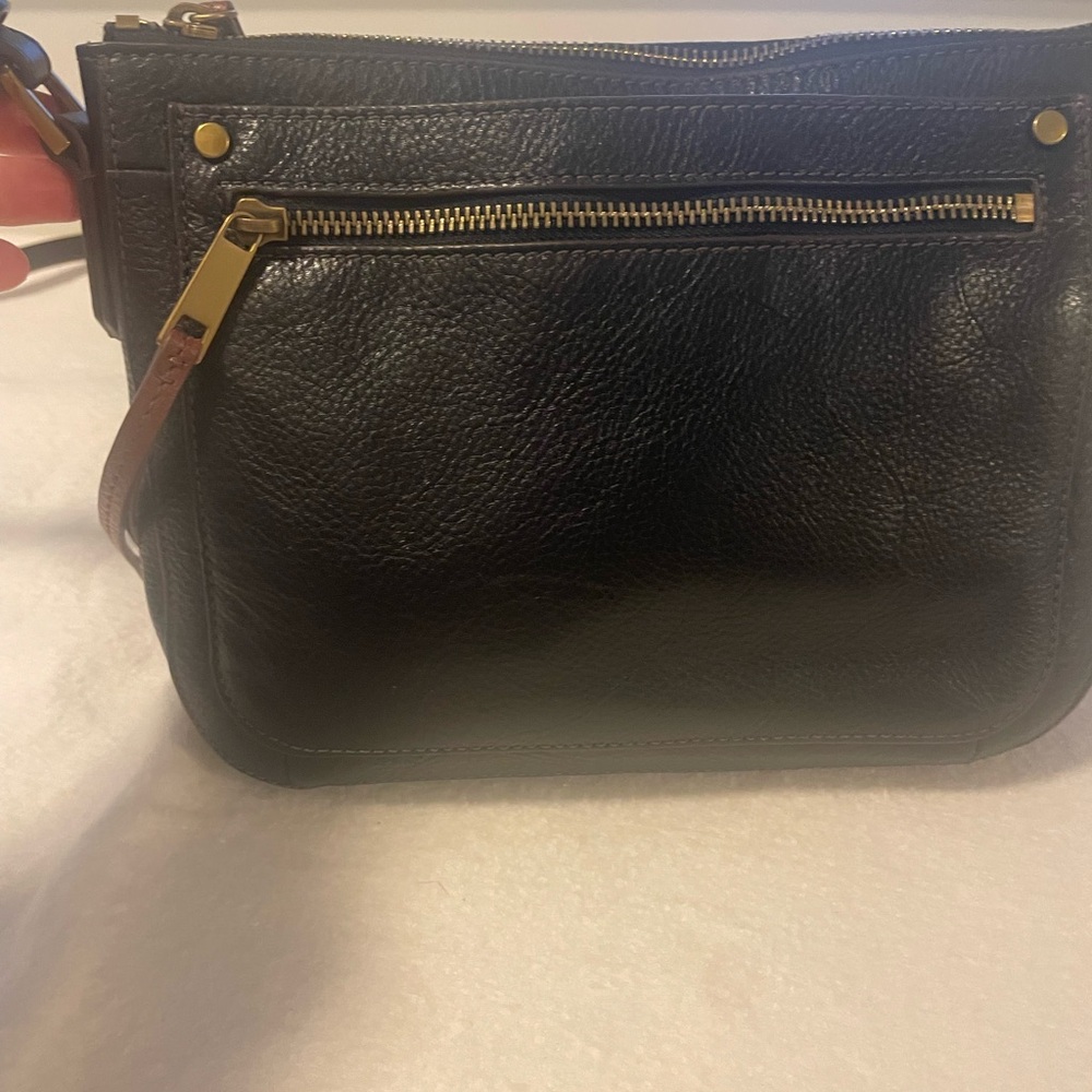 Fossil women’s crossbody Black Leather purse